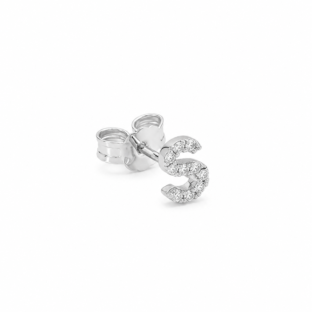 Boucles d'oreilles initiales