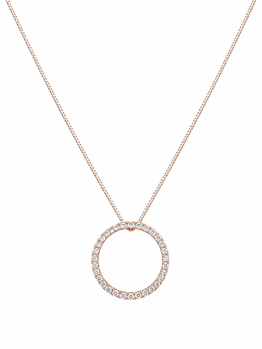 Open Circle Necklace