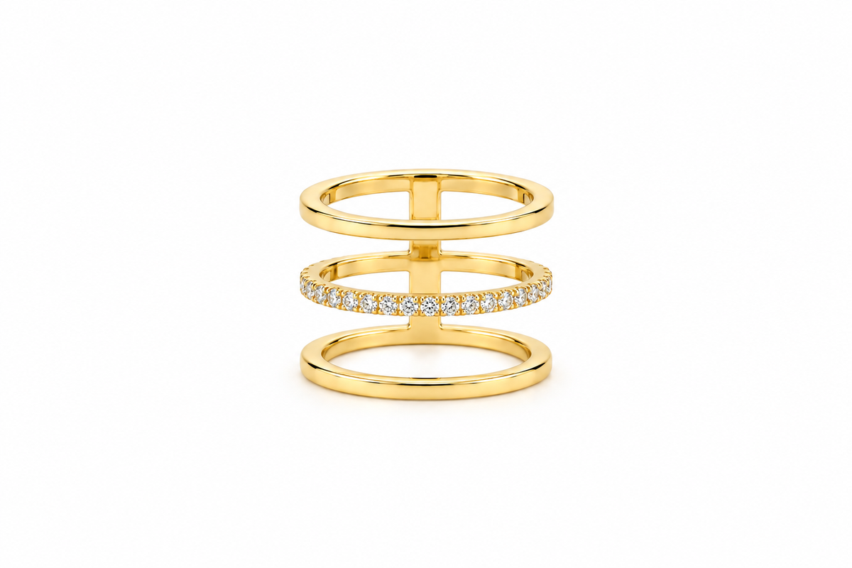 The Trinité Diamond Ring