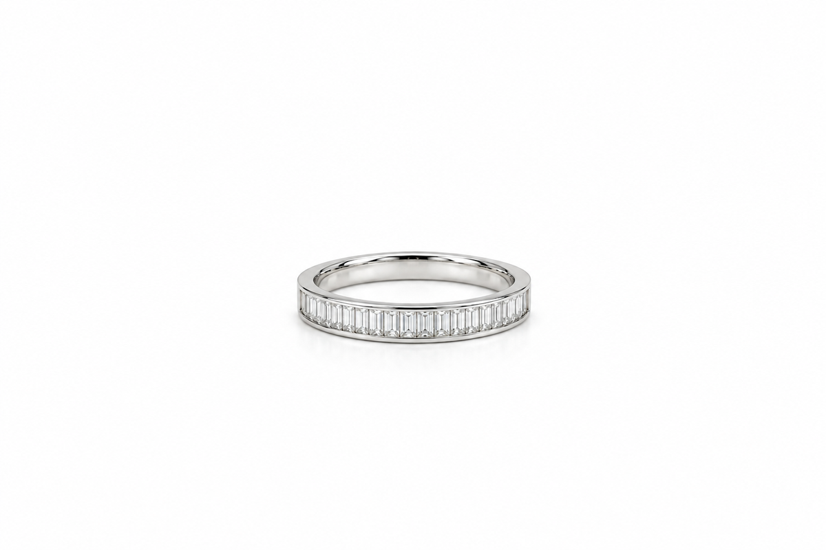 Baguette Channel Diamond Ring
