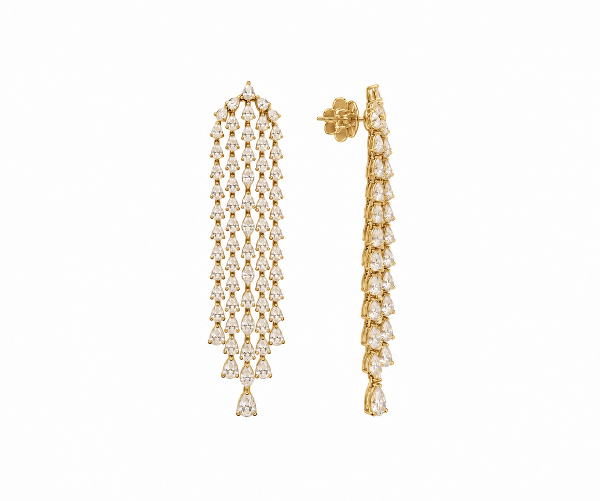 Cascade Diamond Earrings