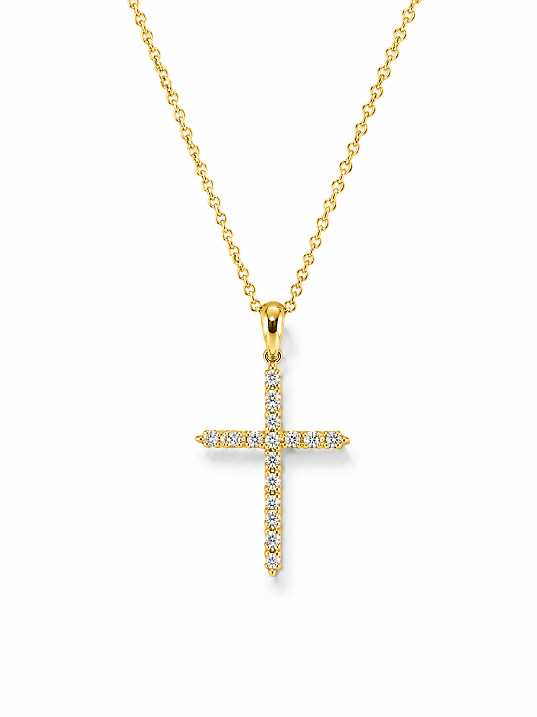 Diamond Cross pendant