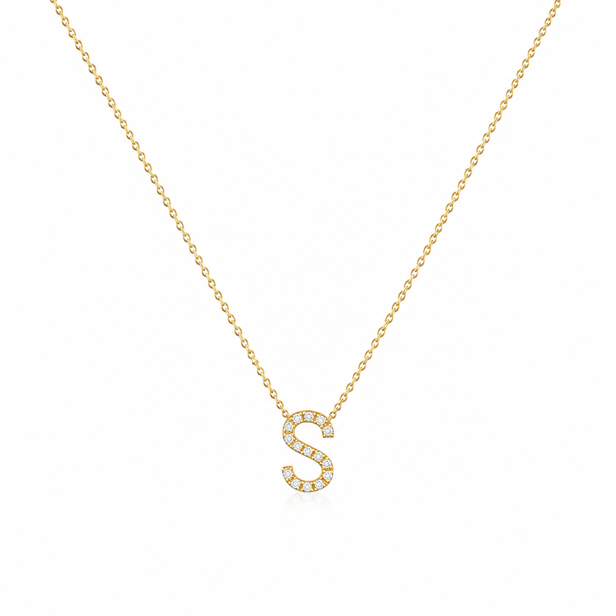 Initial Pendant Necklace