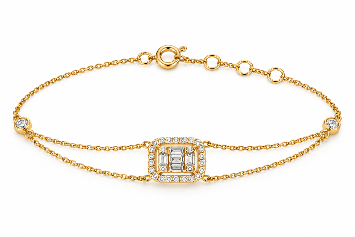 Baguette Diamond Bracelet