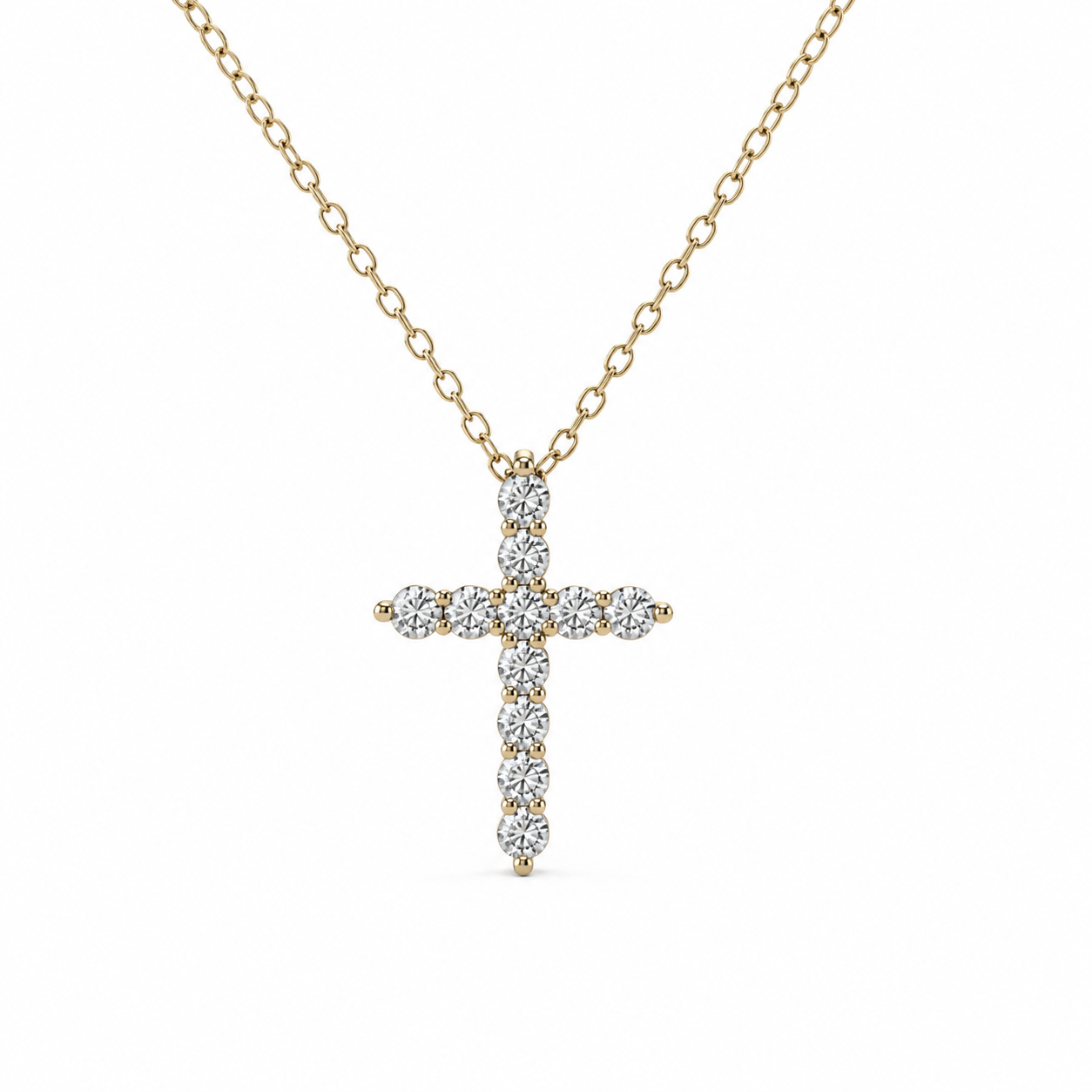 Diamond Cross Necklace
