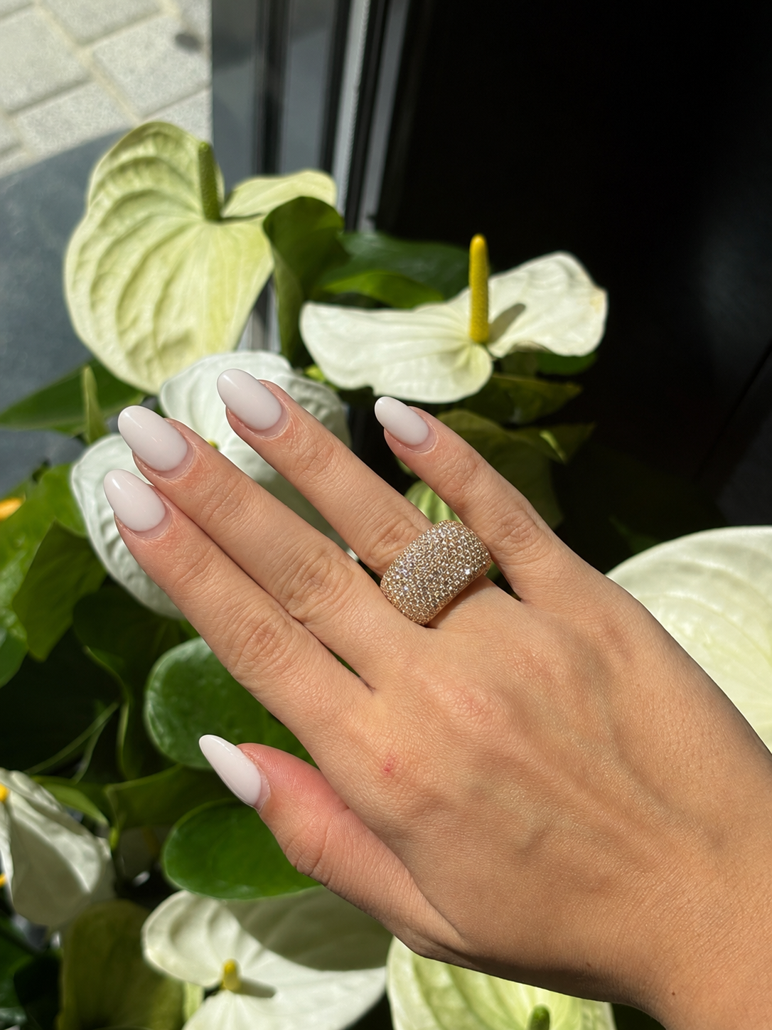 Large Pavé Ring