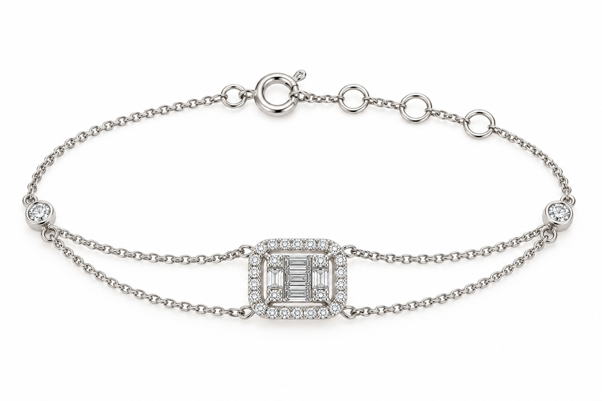 Baguette Diamond Bracelet