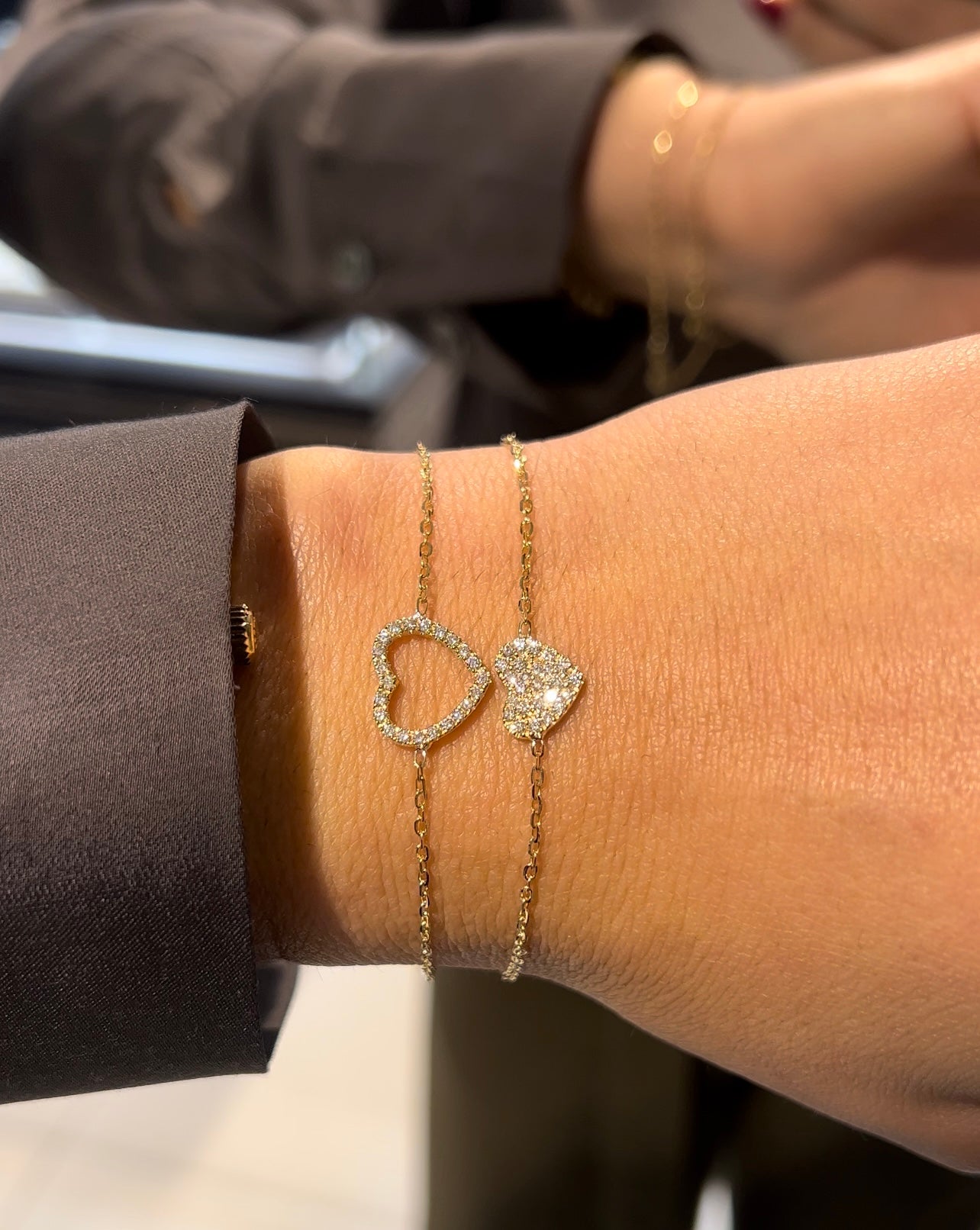 Open Heart Bracelet