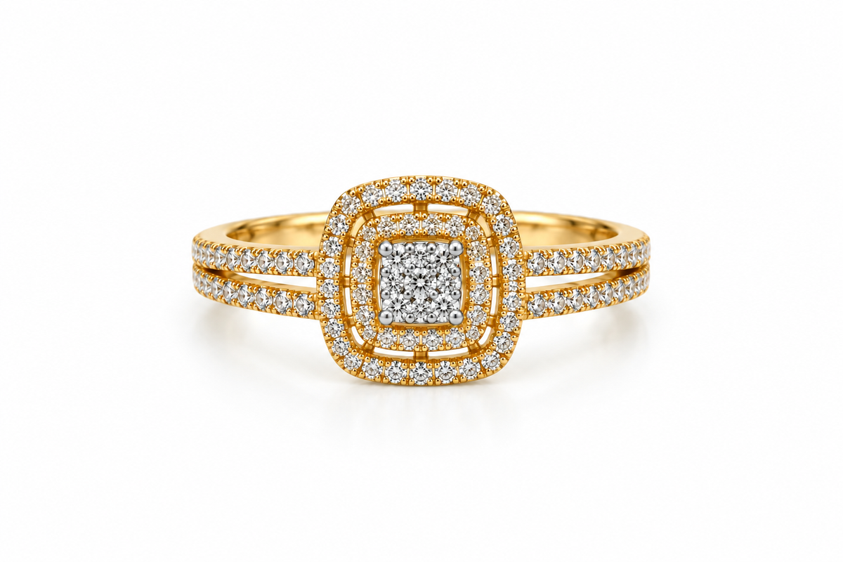 Square Radiance Ring