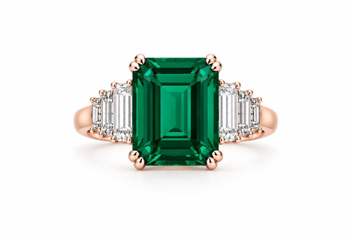 The Emerald Grace Ring