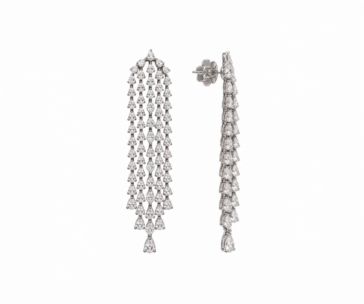 Cascade Diamond Earrings