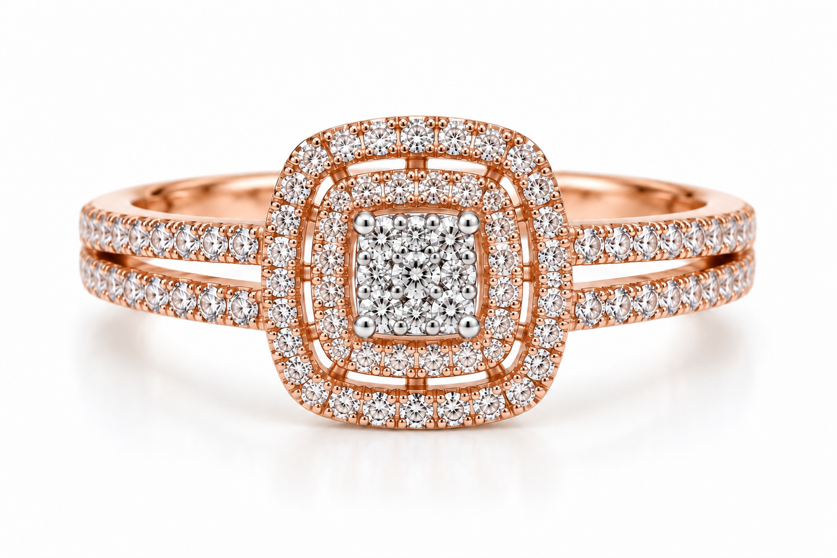 Square Radiance Ring