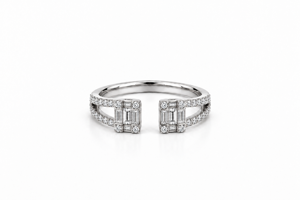 Open Diamond Ring