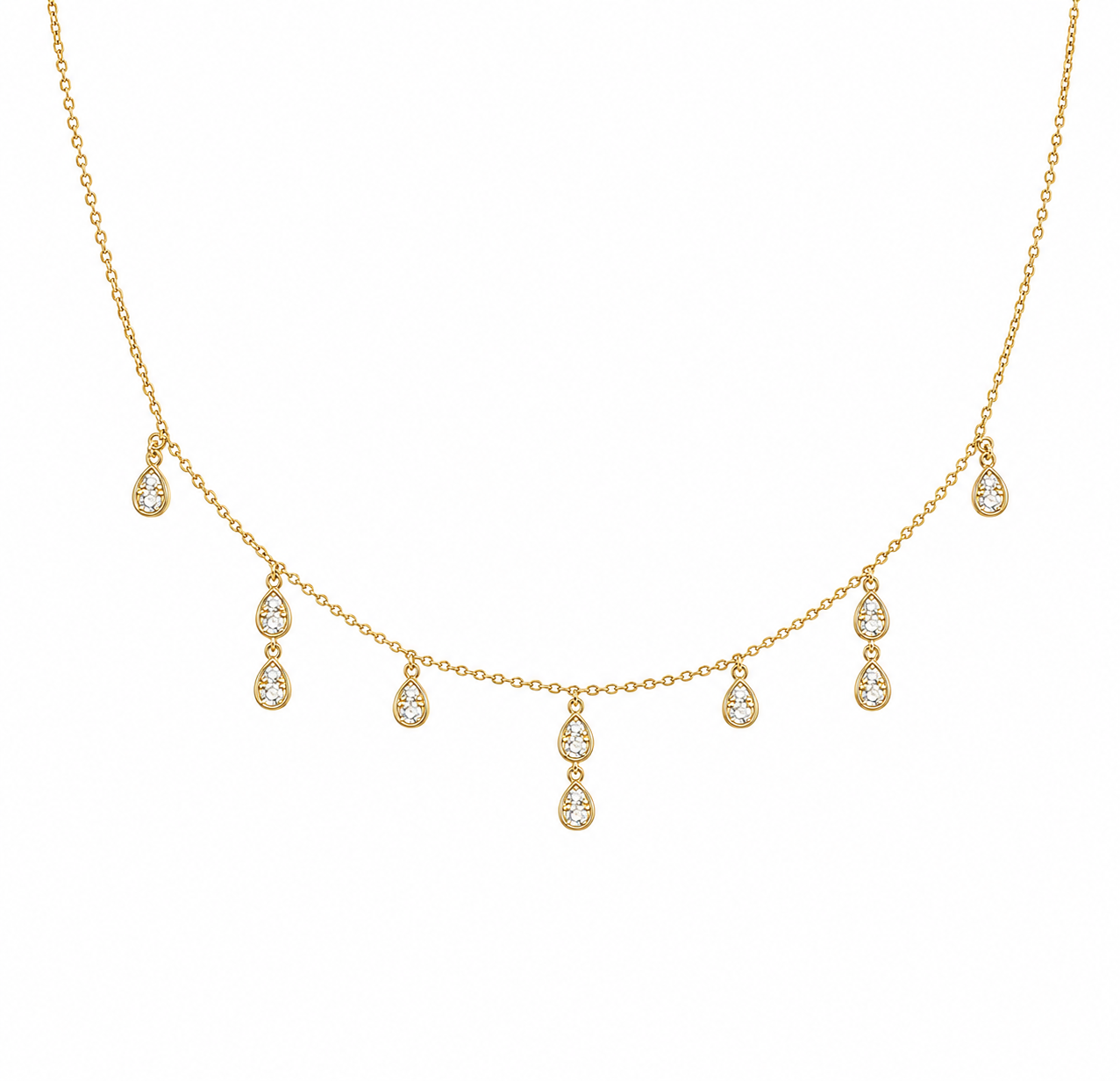 Waterfall Drops Necklace