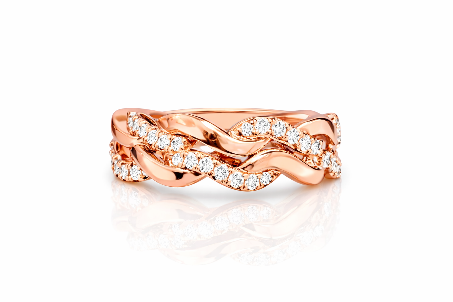 Infinity Braid Ring