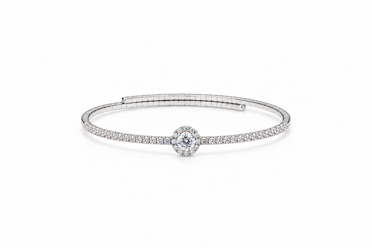 Flexible Diamond Bracelet