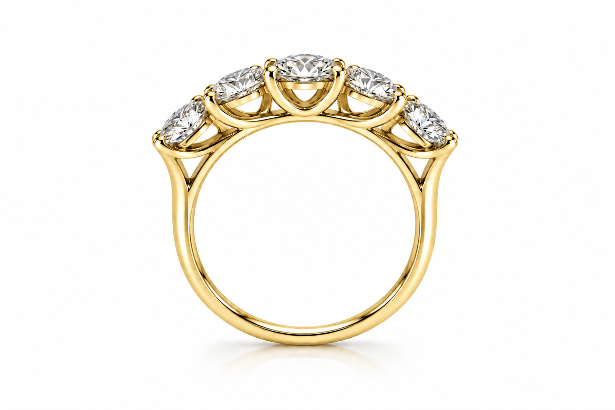 Classic Five-Stone Ring