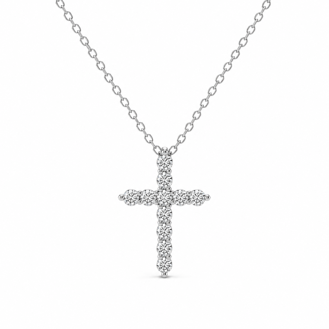 Diamond Cross Necklace