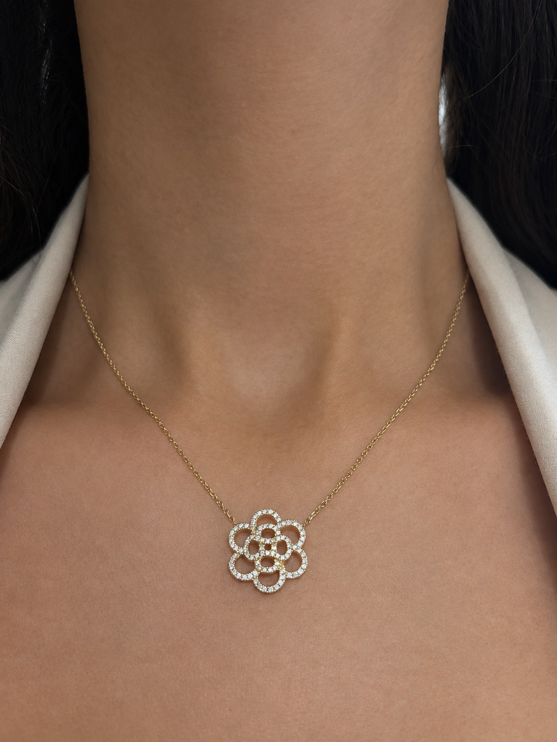Fleur Diamond Necklace