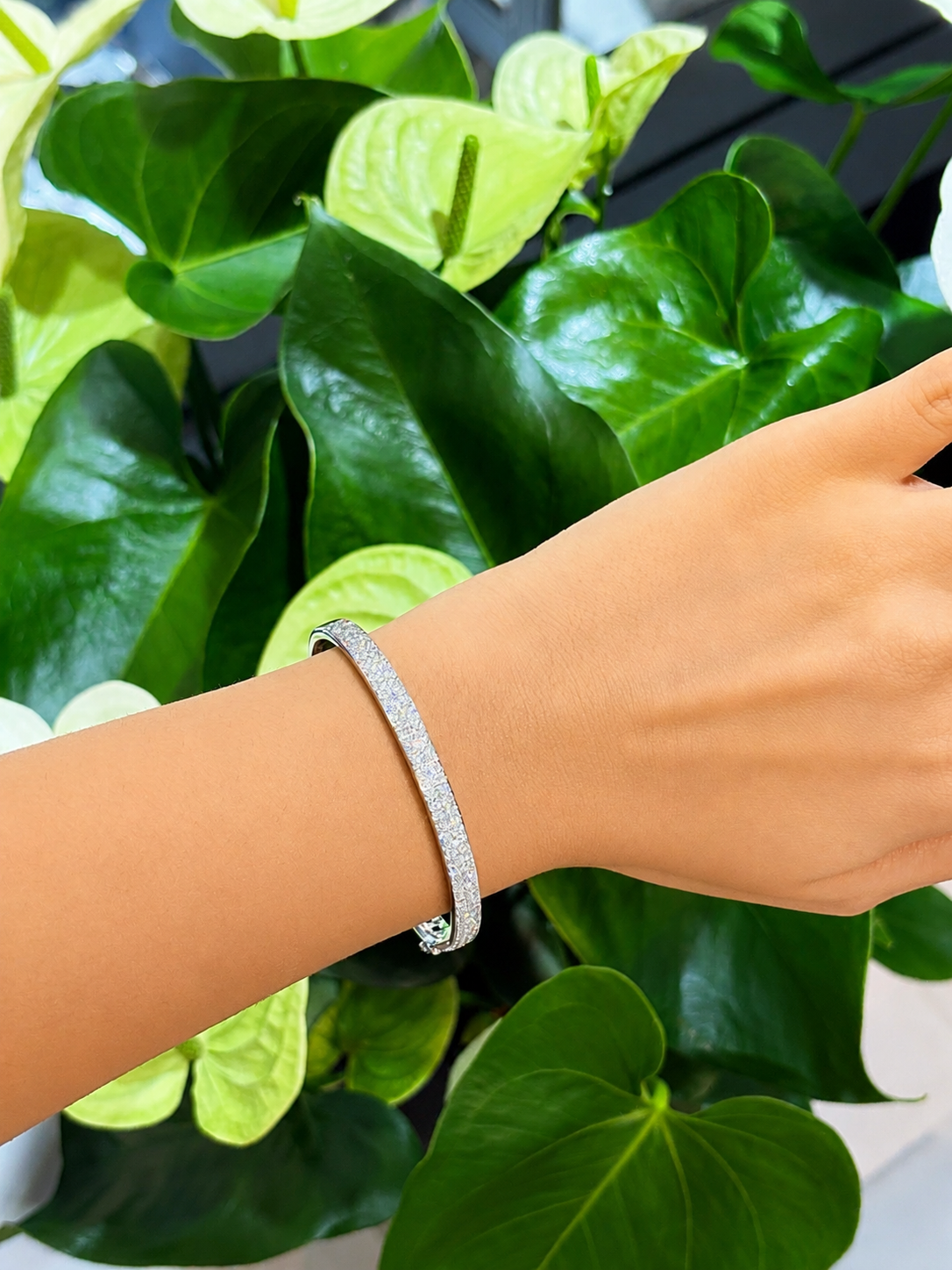 Lux pavé cuffs