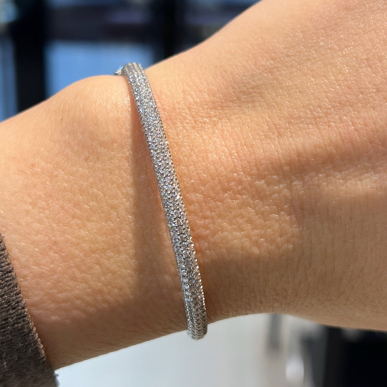 Carat Pave Bangle