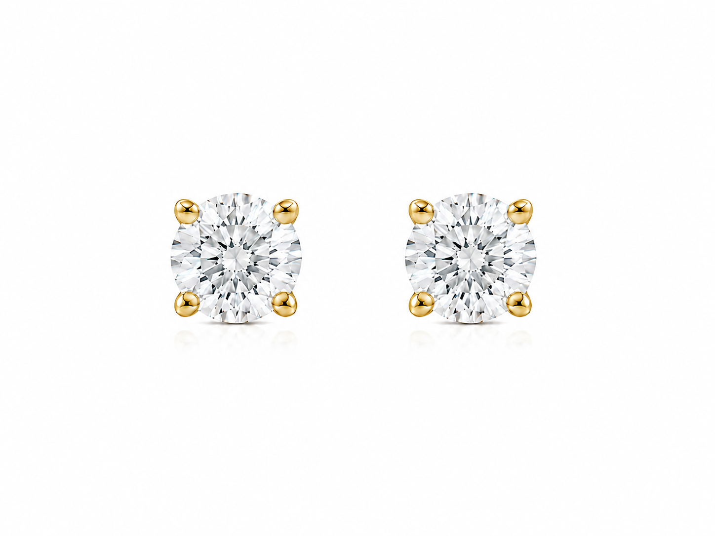 Diamond Solitaire Studs - 0.40ct