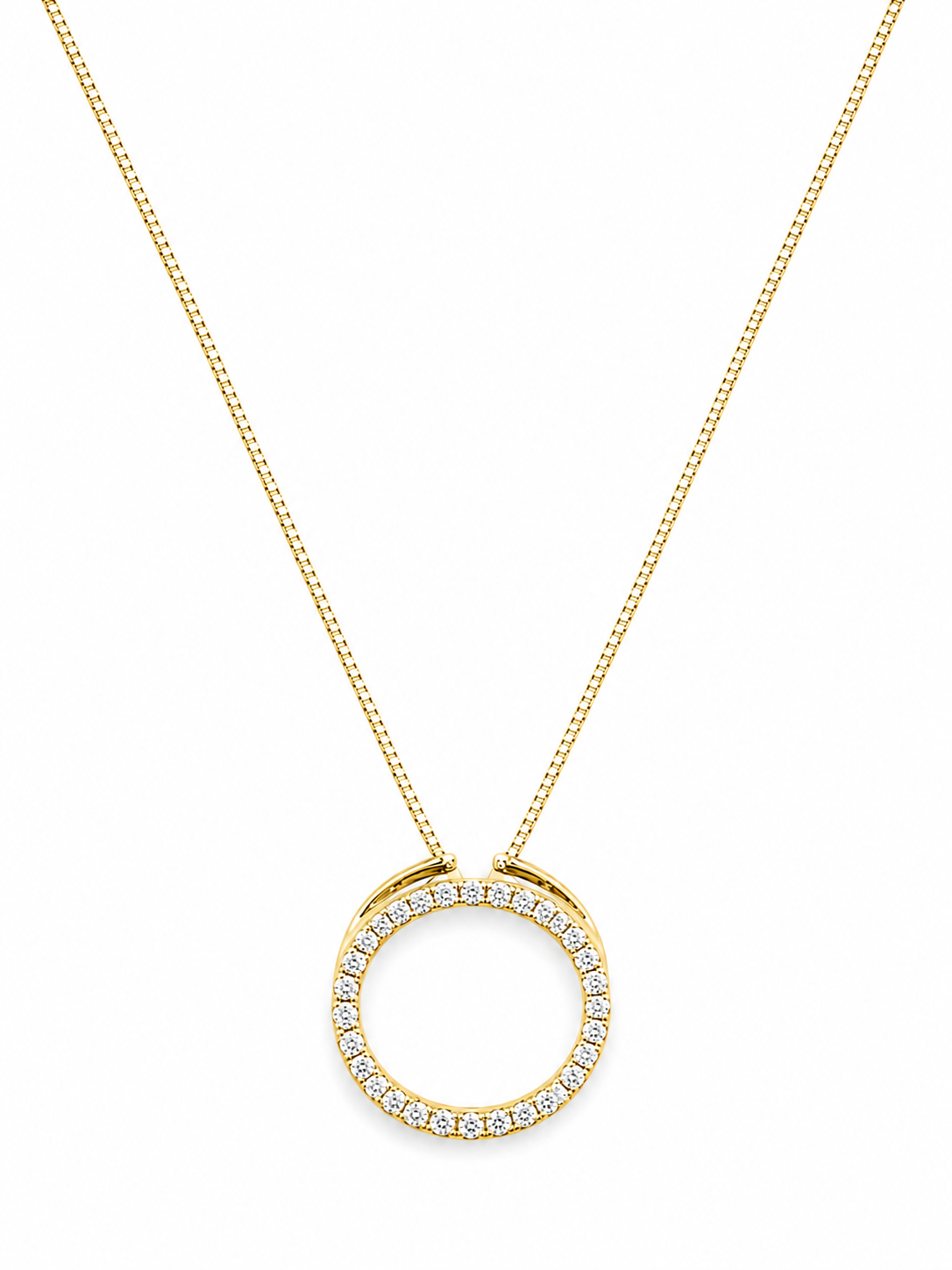 Open Circle Necklace