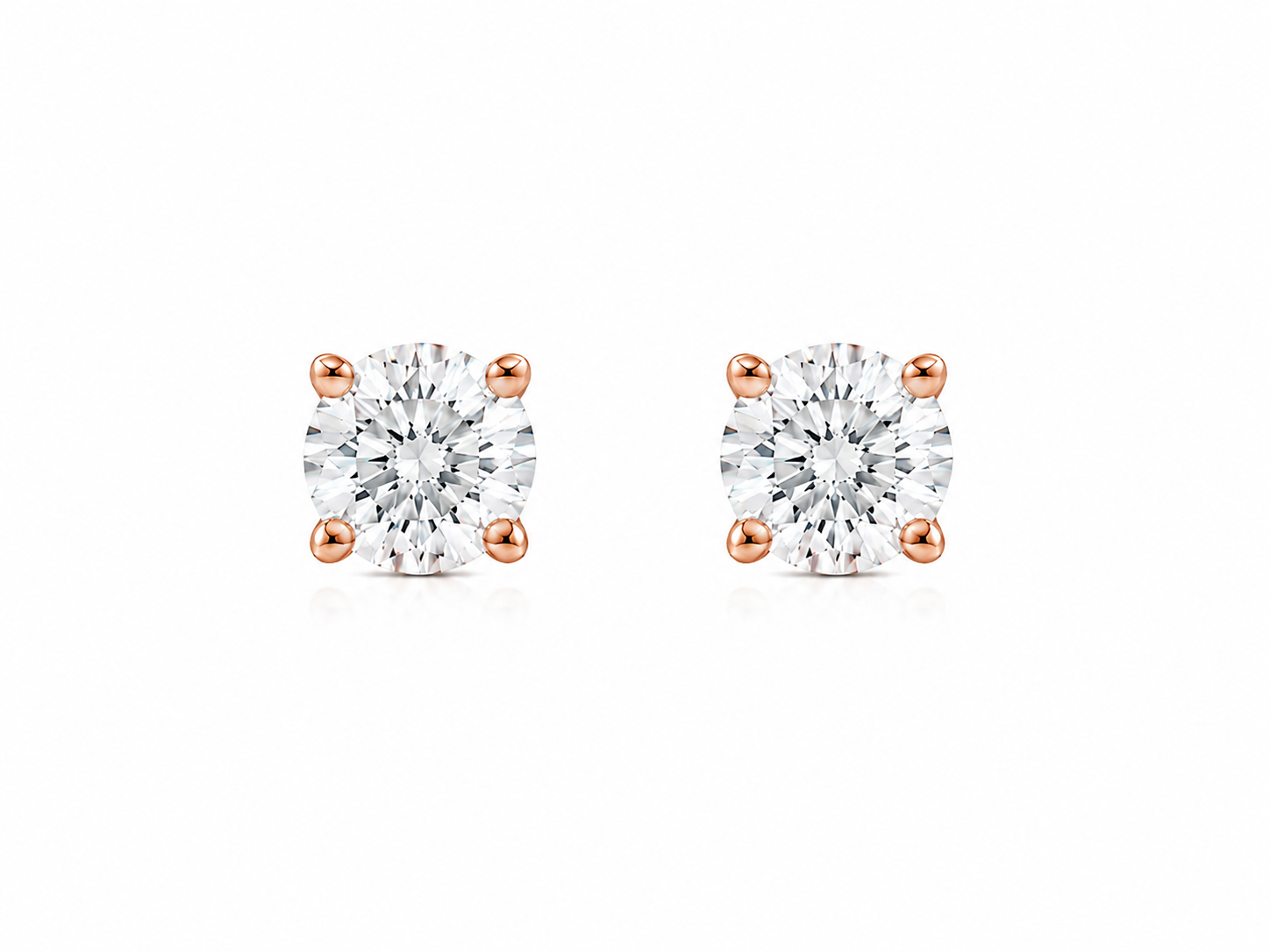 Diamond Solitaire Studs - 0.40ct