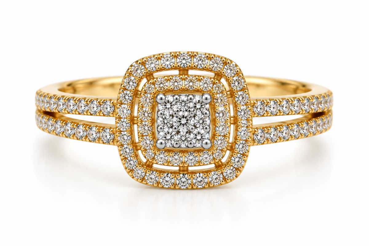 Square Radiance Ring