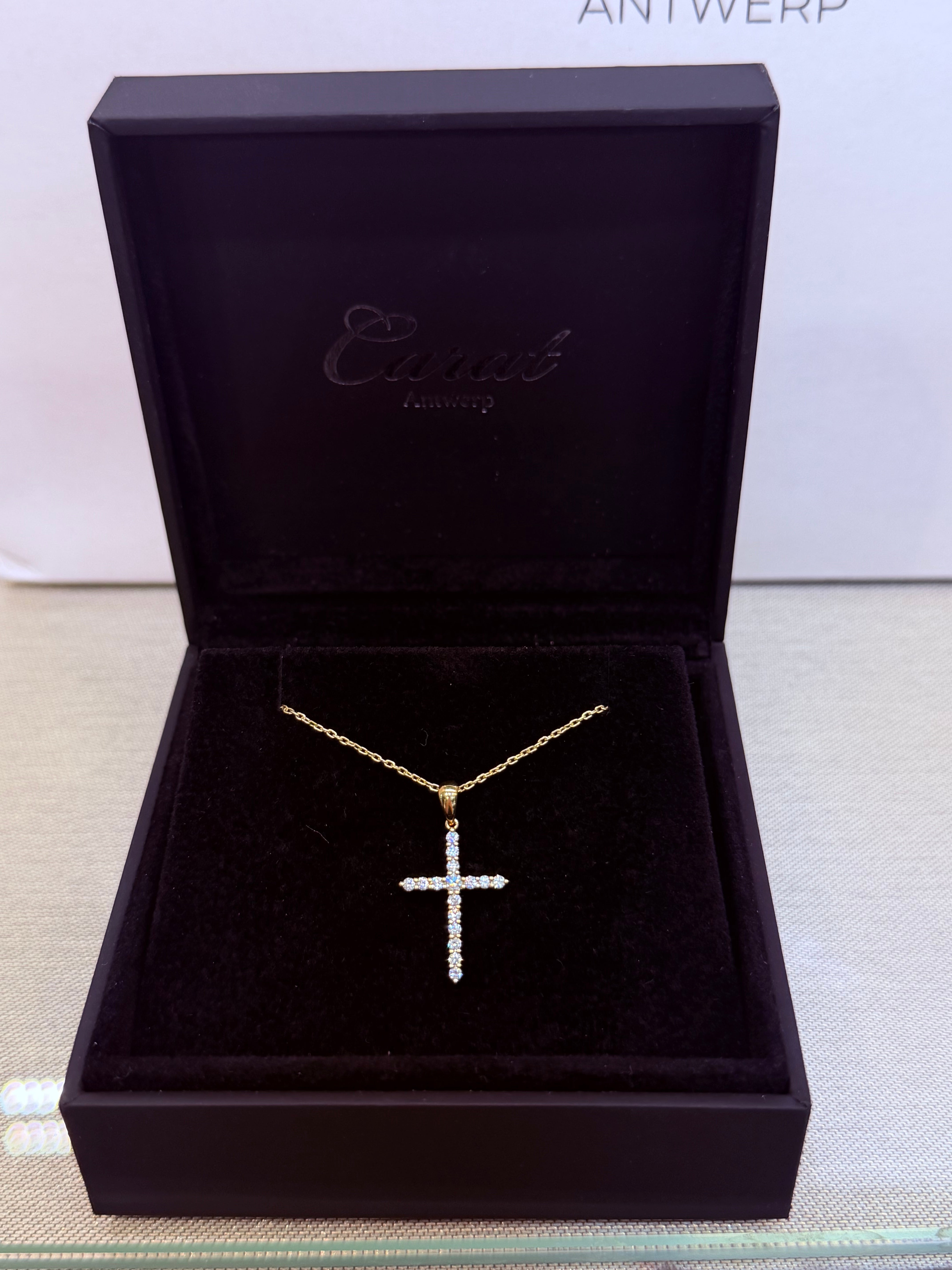 Diamond Cross pendant