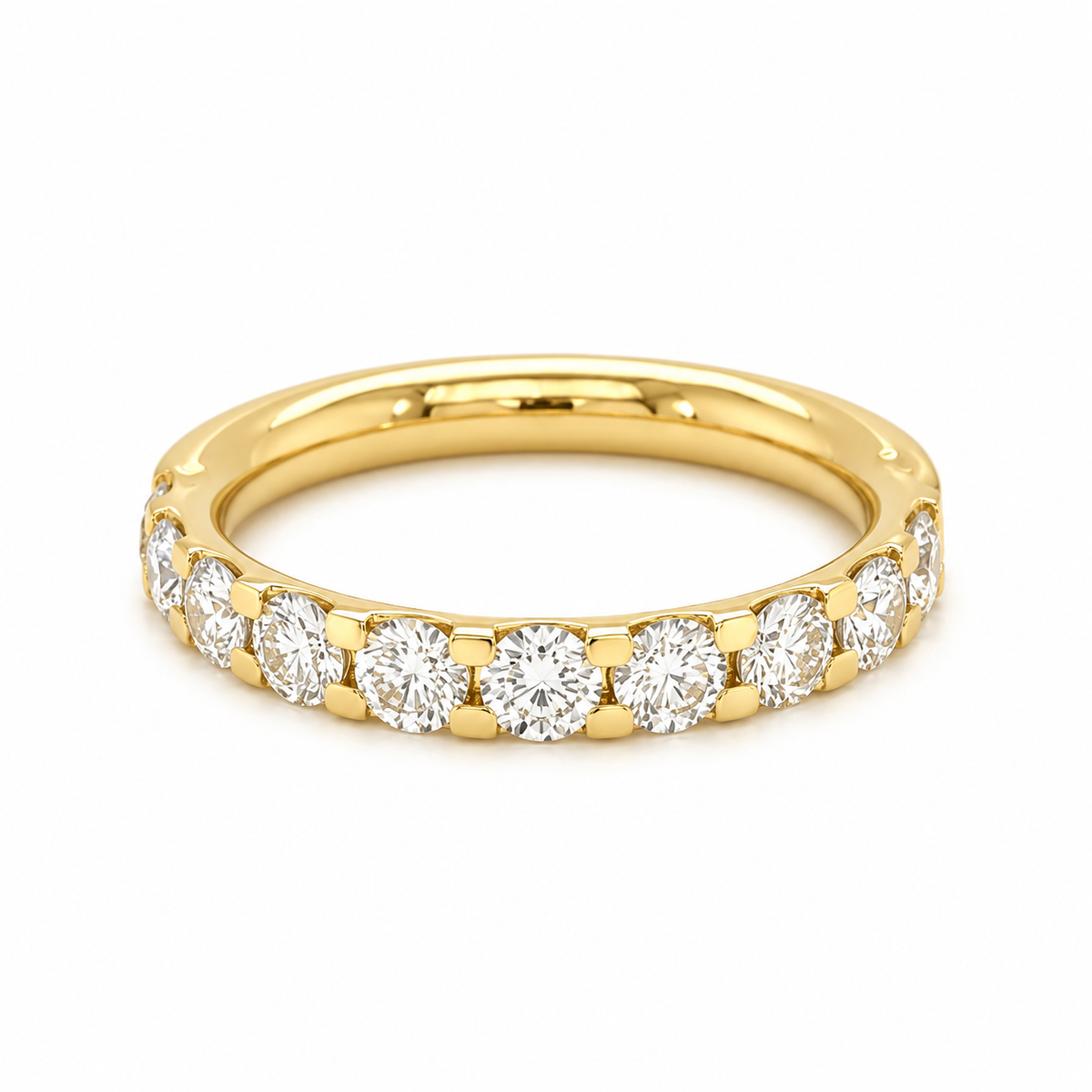 Dynasty Diamond Eternity Ring 1.00ct - 18K Gold