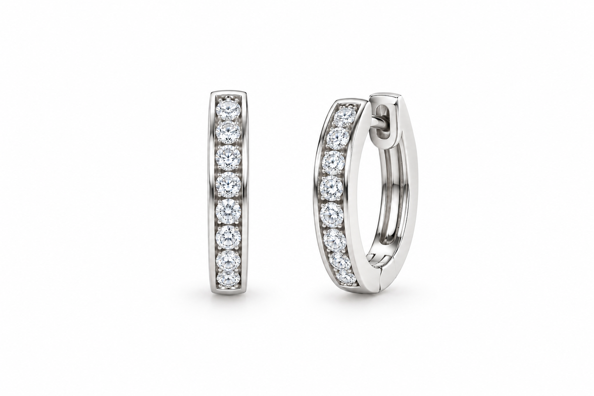 Classic Diamond Hoops - 0.40ct