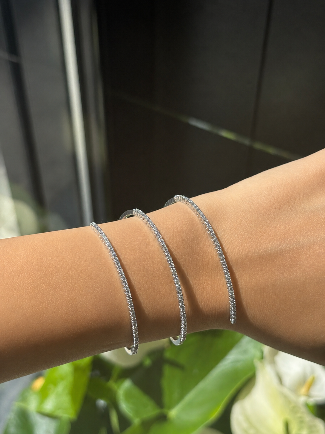 Triple Spiral Bangle