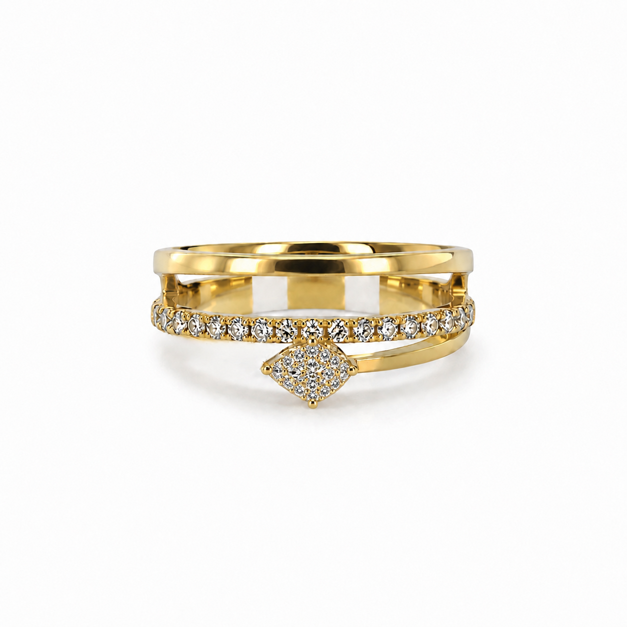 The Golden Eye Ring