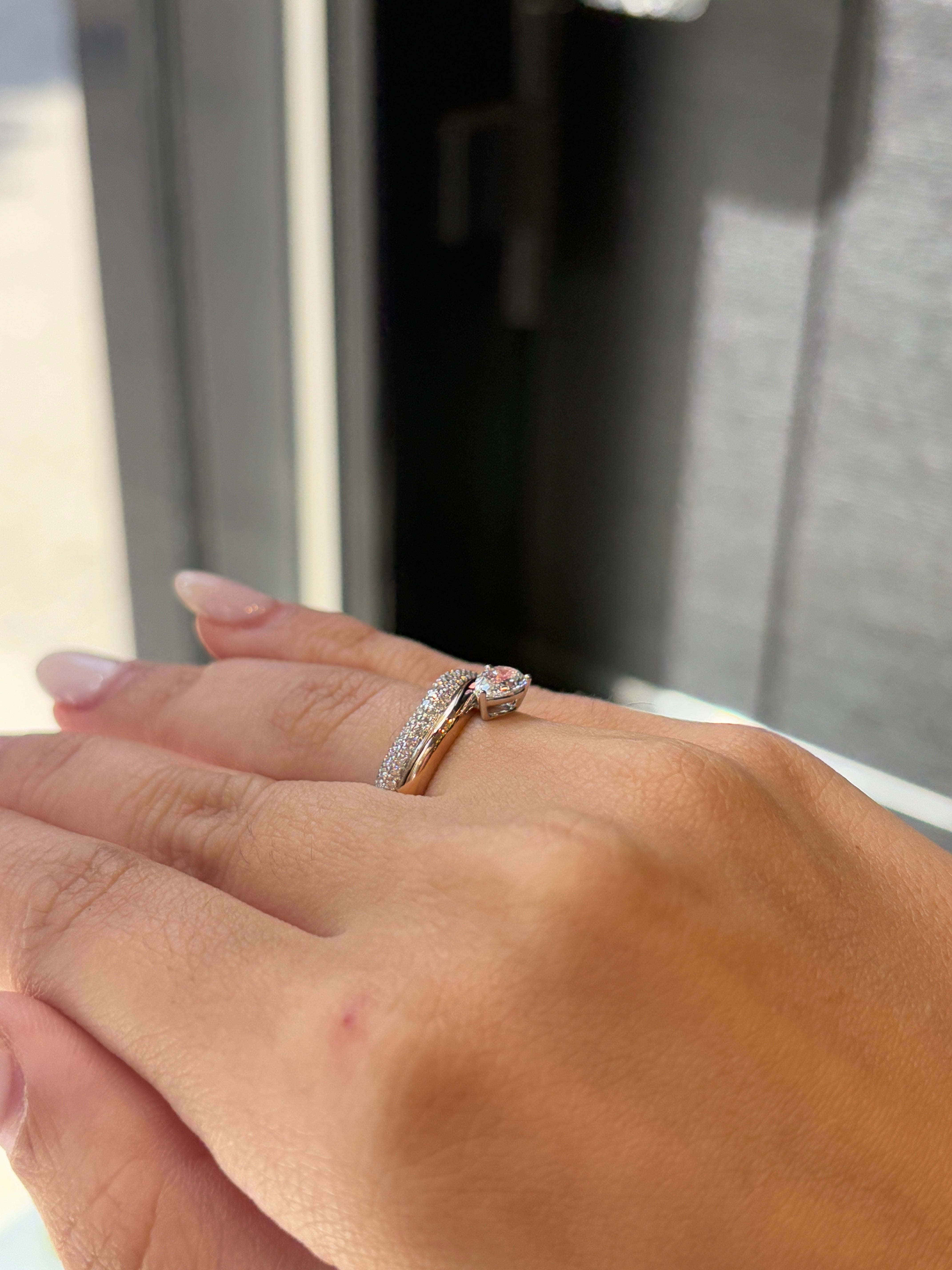 Pearl Drop Ring