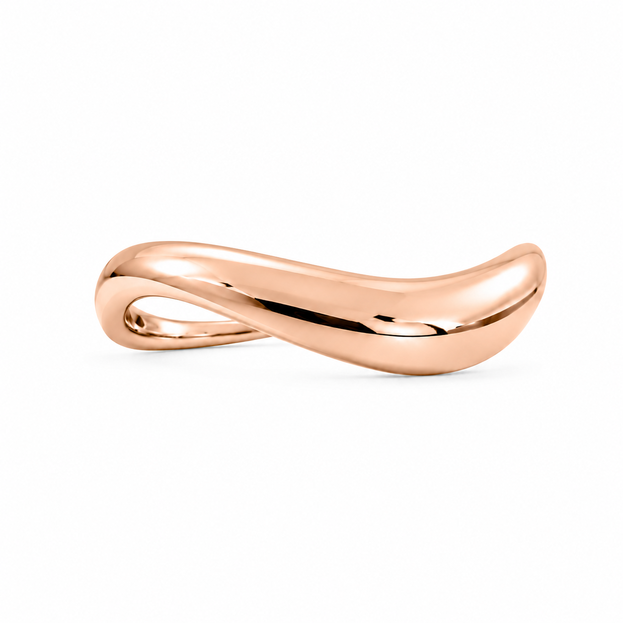 Golden Wave Ring