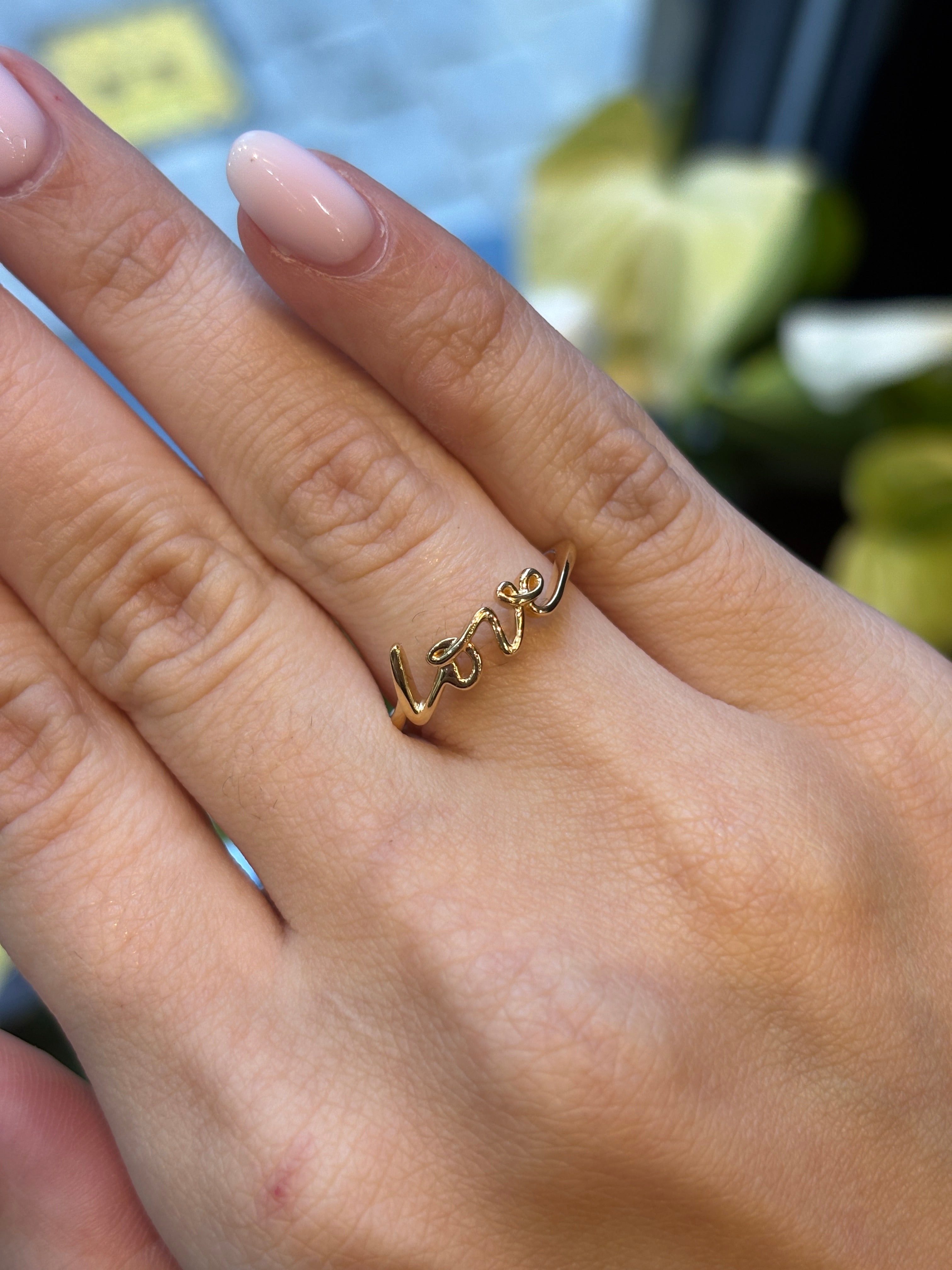 Love Ring - 18K Gold