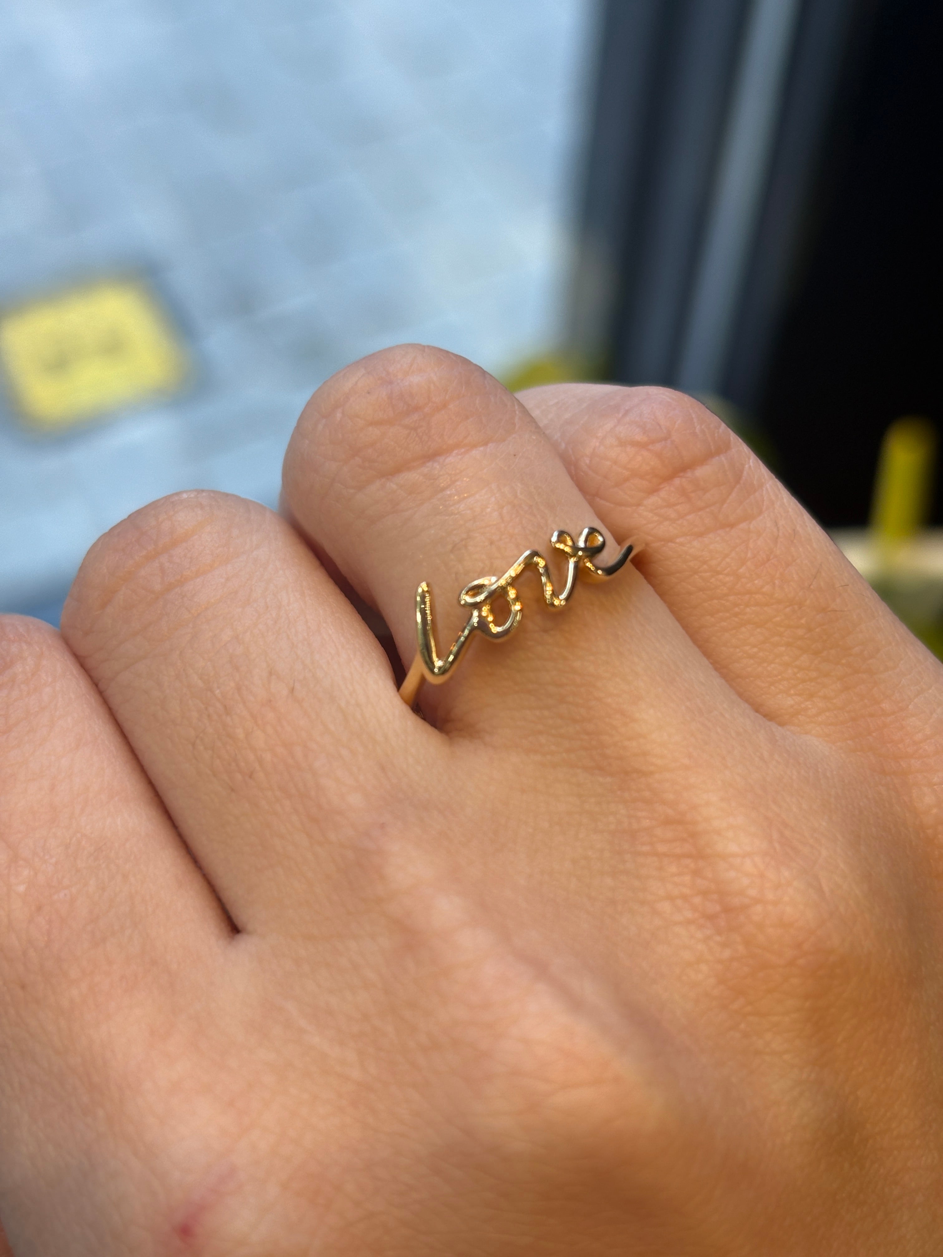 Love Ring - 18K Gold