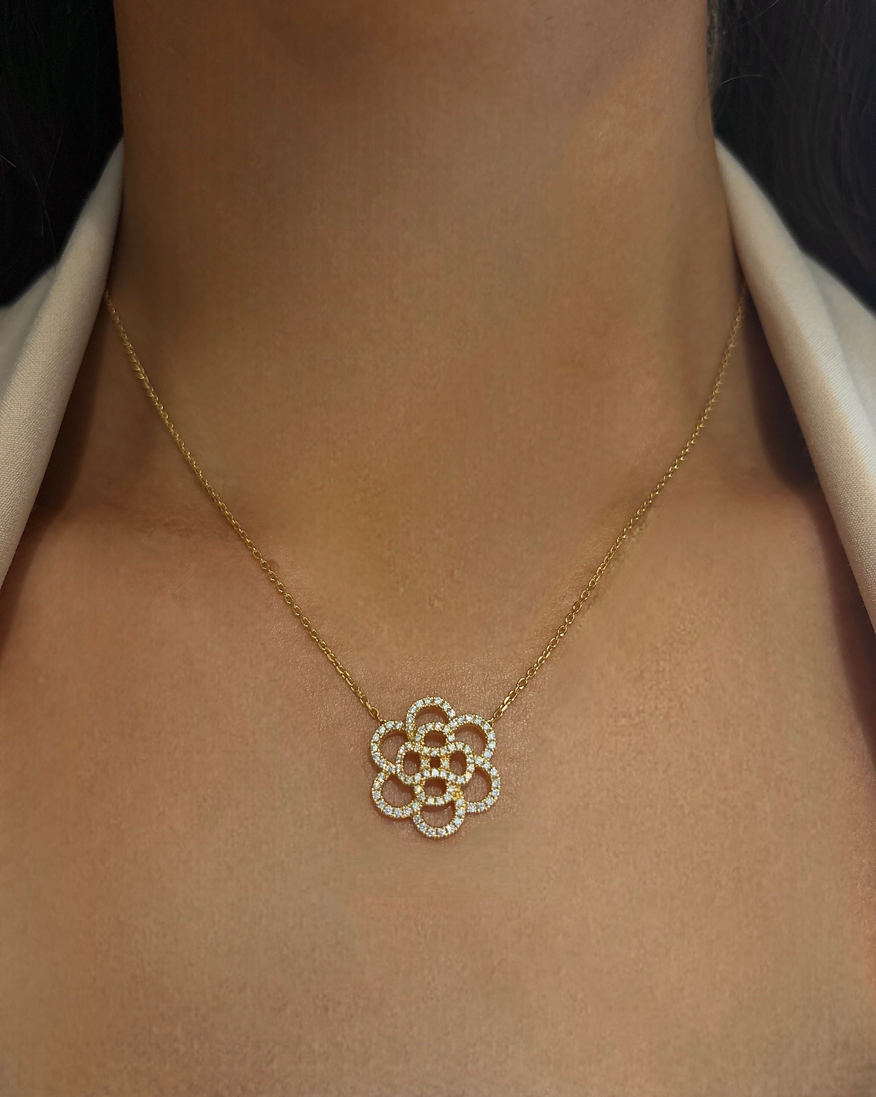 Fleur Diamond Necklace