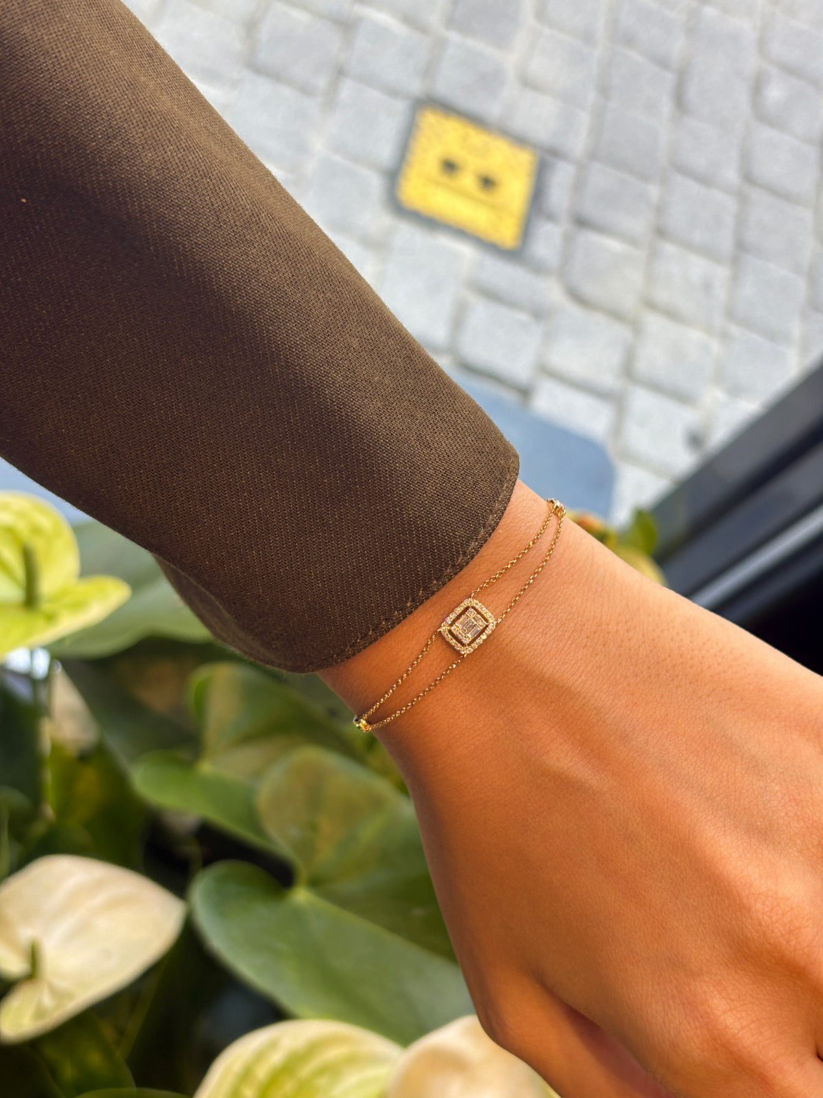 Baguette Diamond Bracelet