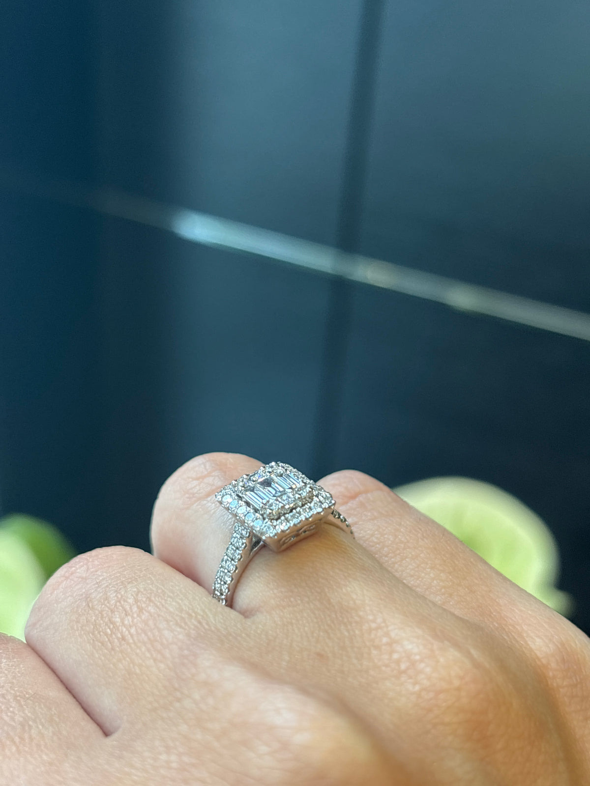 Emerald Diamond Ring