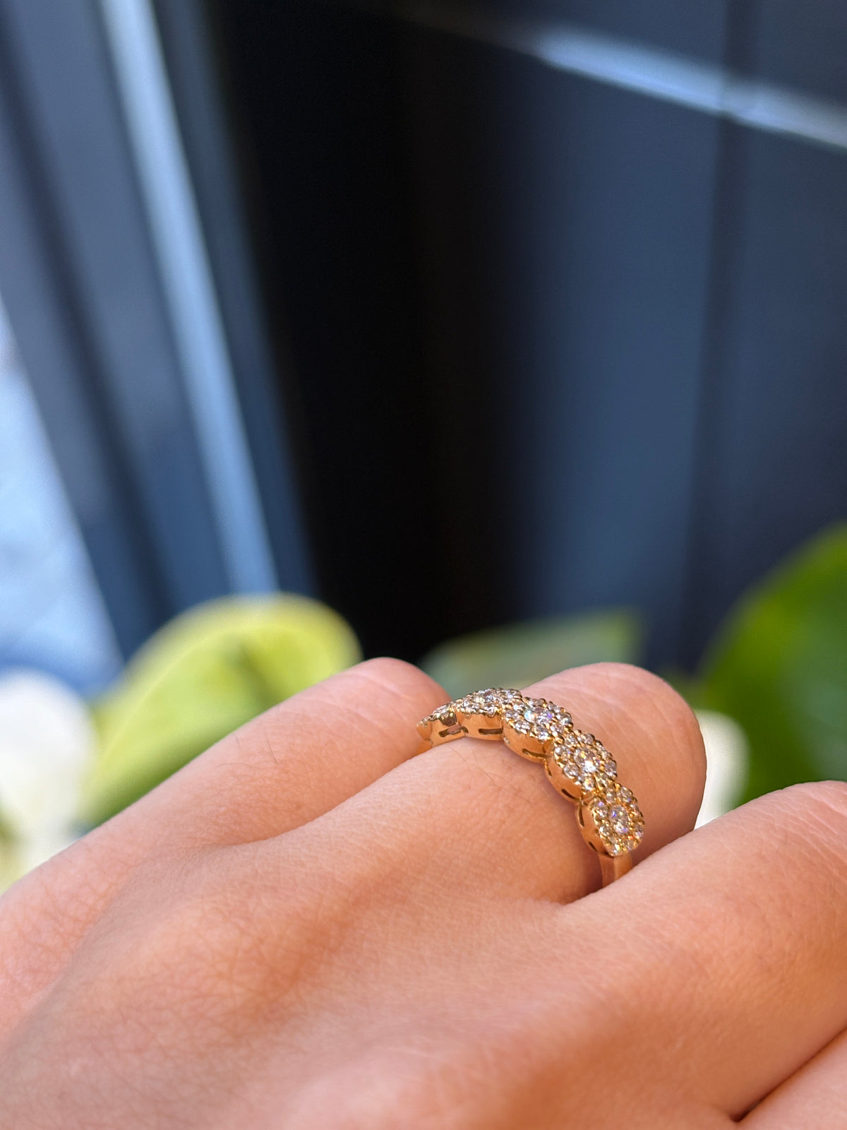 Bague petite étoile à cinq branches