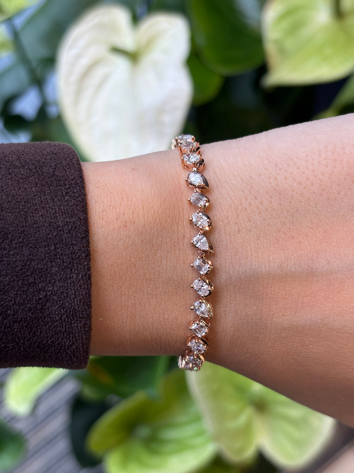 Fancy Tennis Bracelet