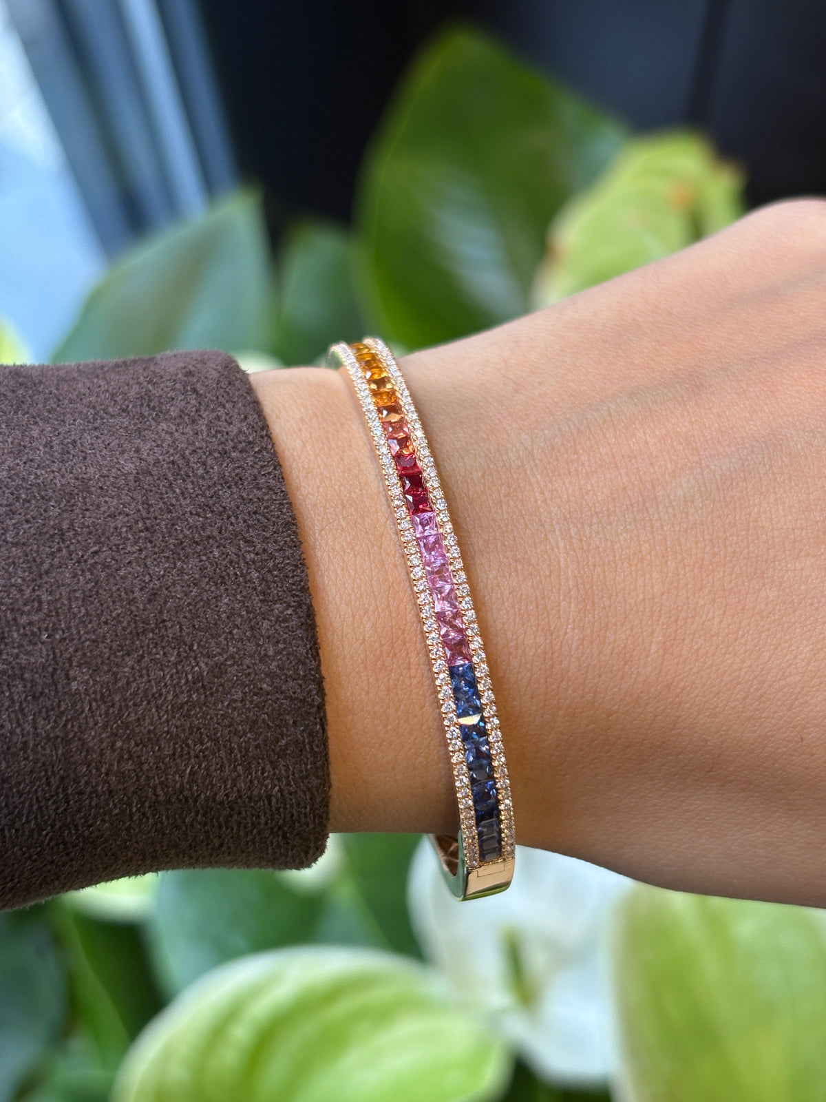 Rainbow Bagio Bangle