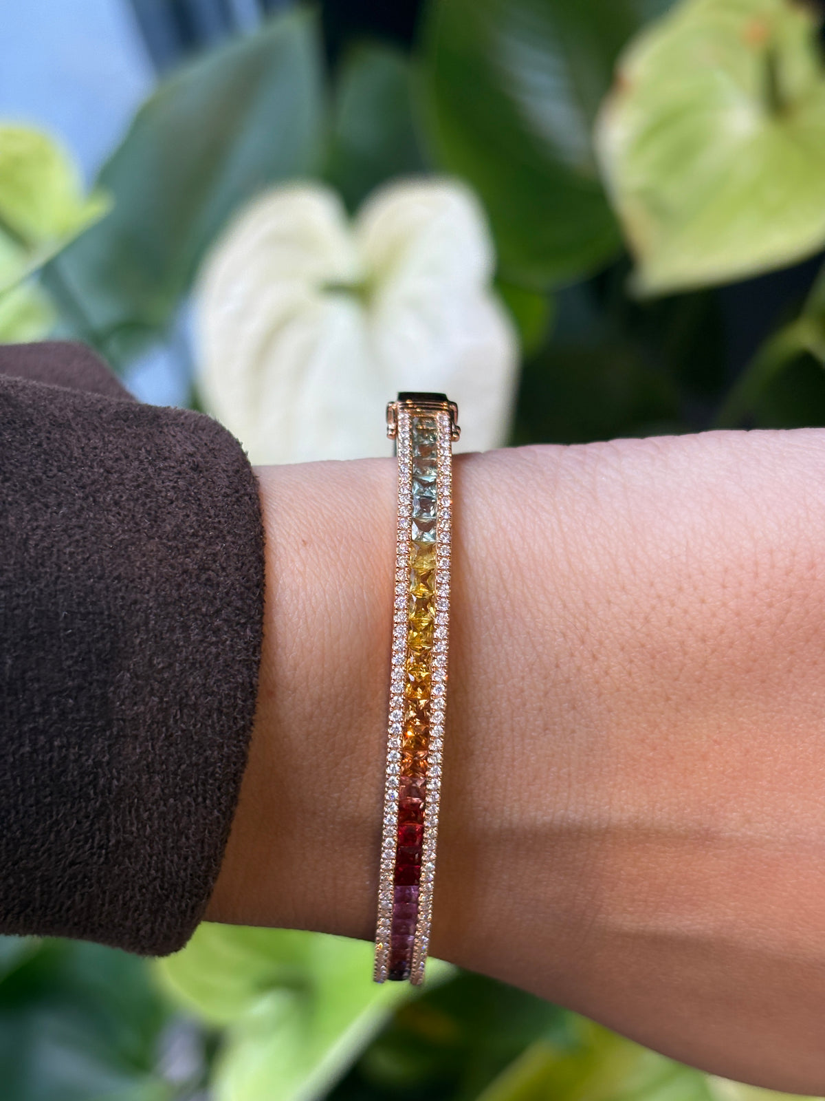 Rainbow Bagio Bangle