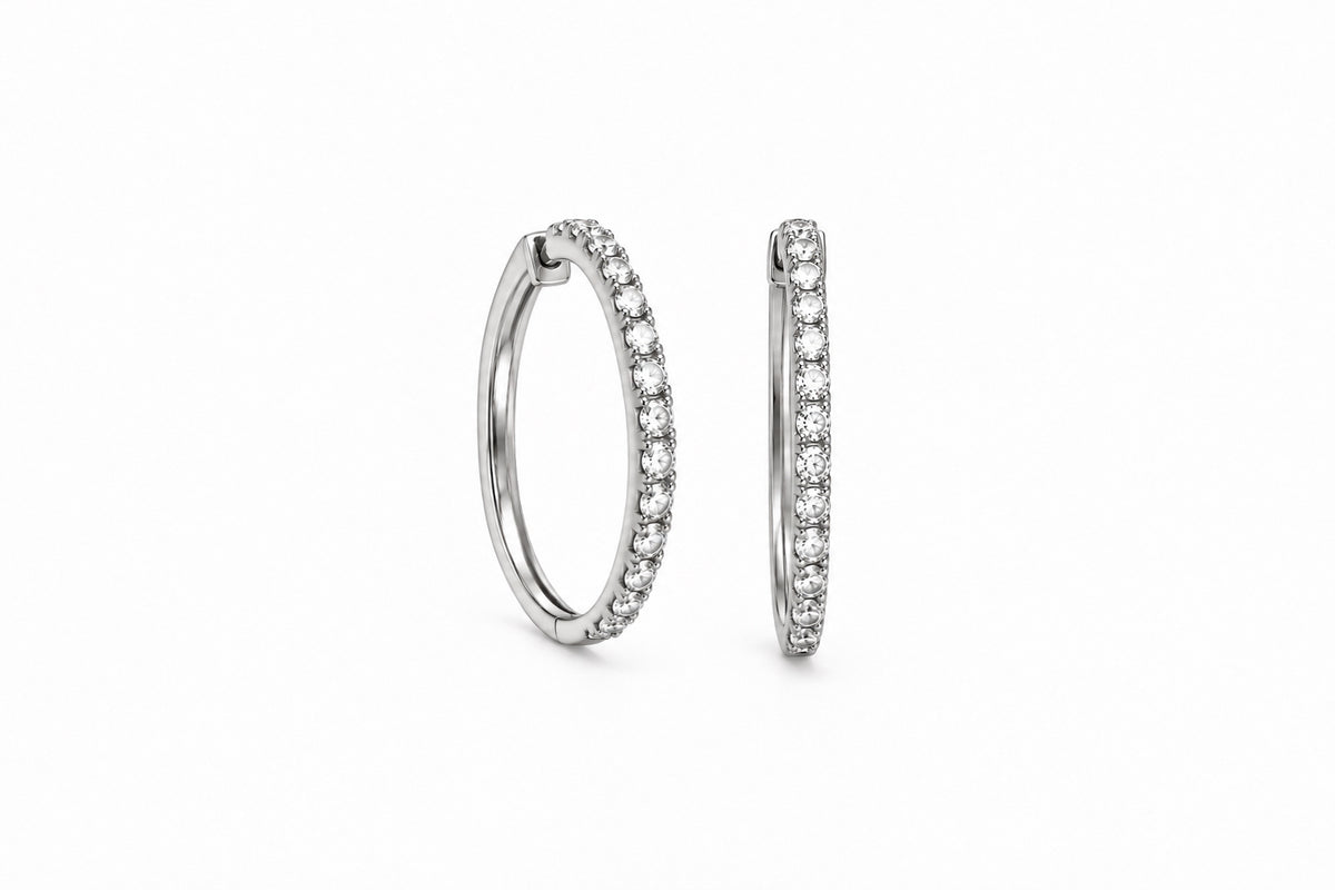 Oval shape Hoops