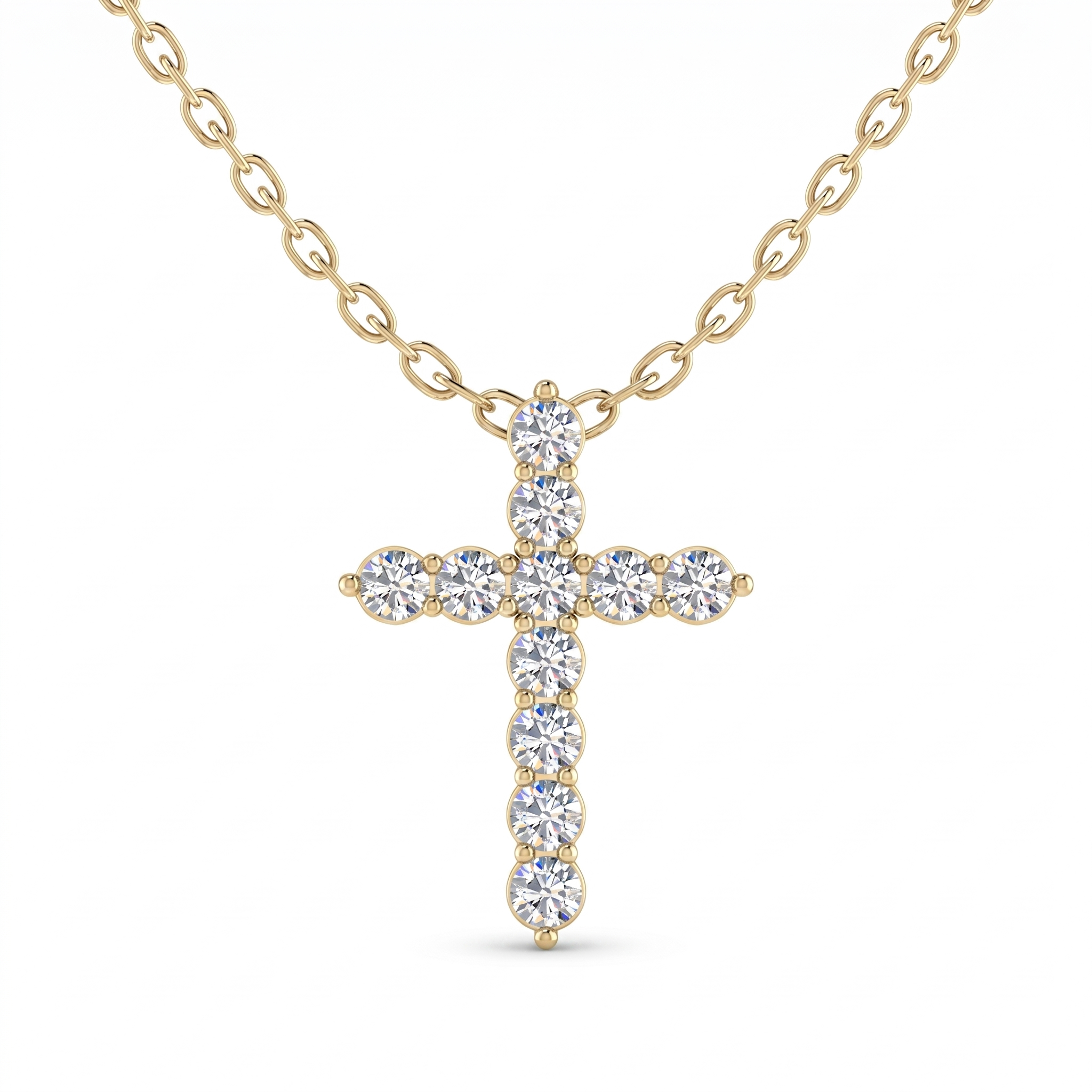 Large Cross Necklace