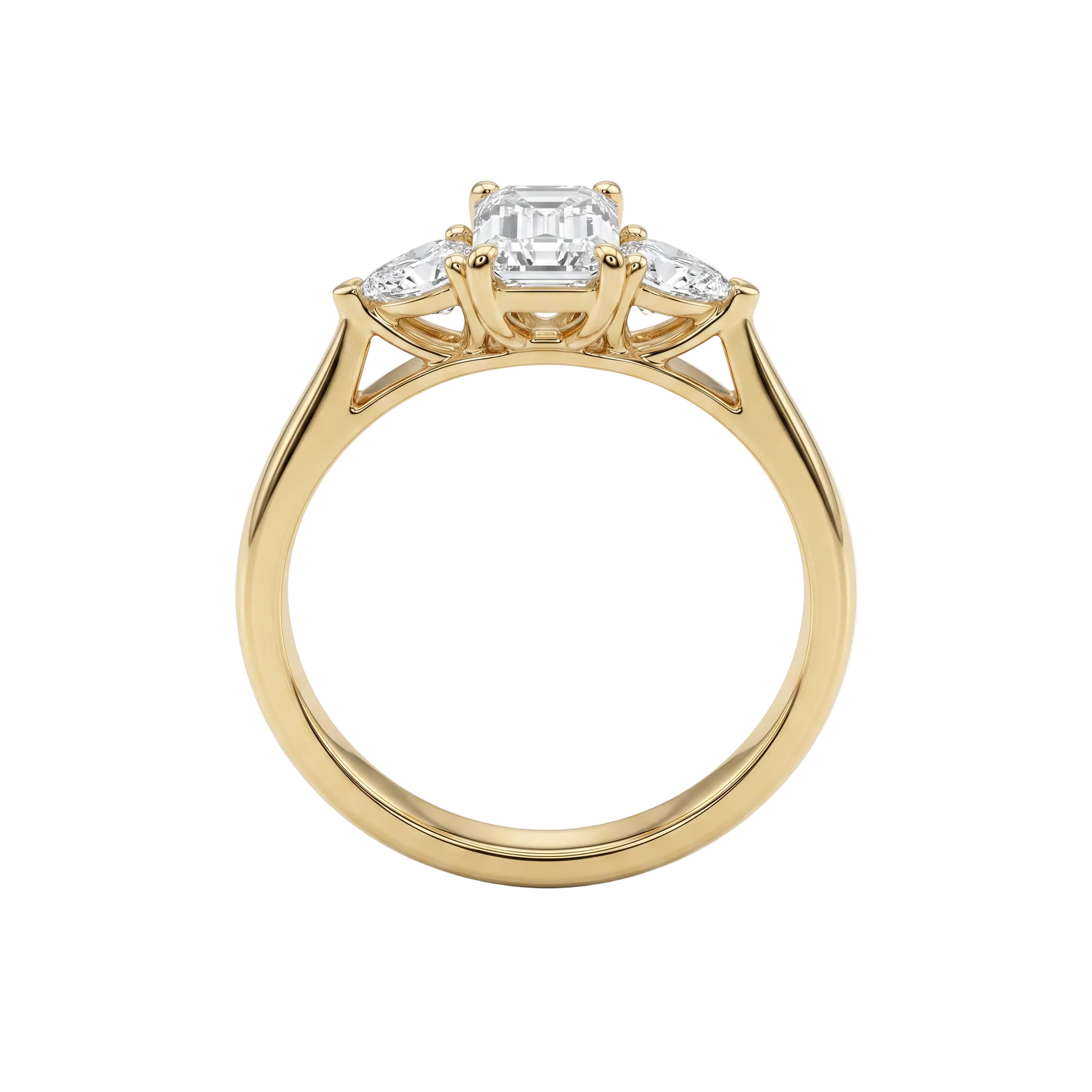 Trope Emerald Trilogy Pearshape Ring