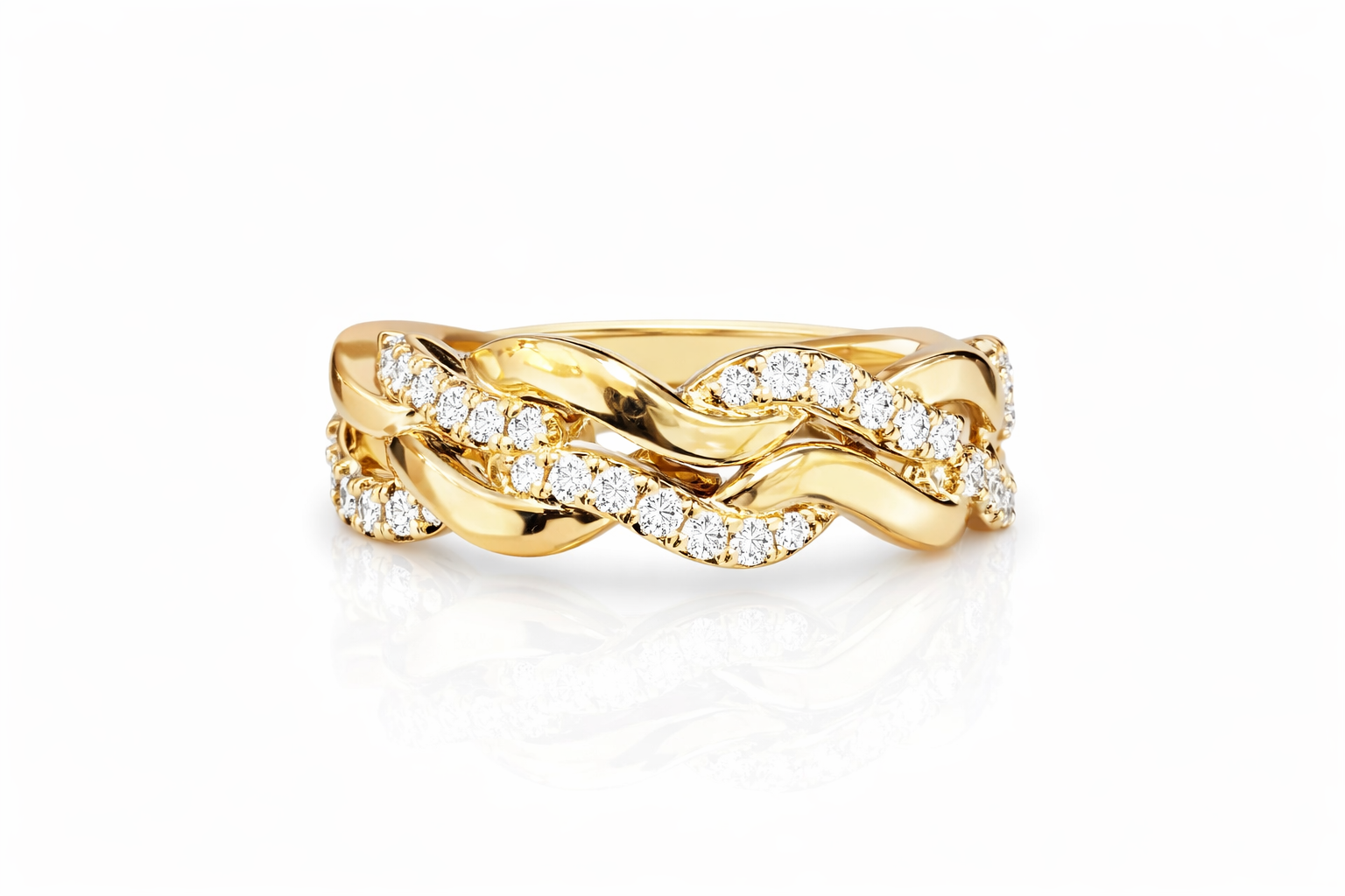 Infinity Braid Ring