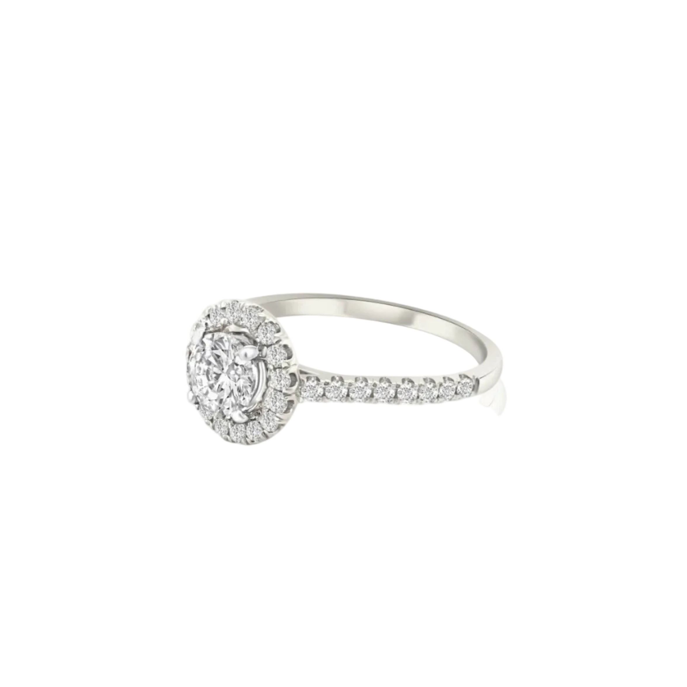 The Carat Halo Diamond Ring